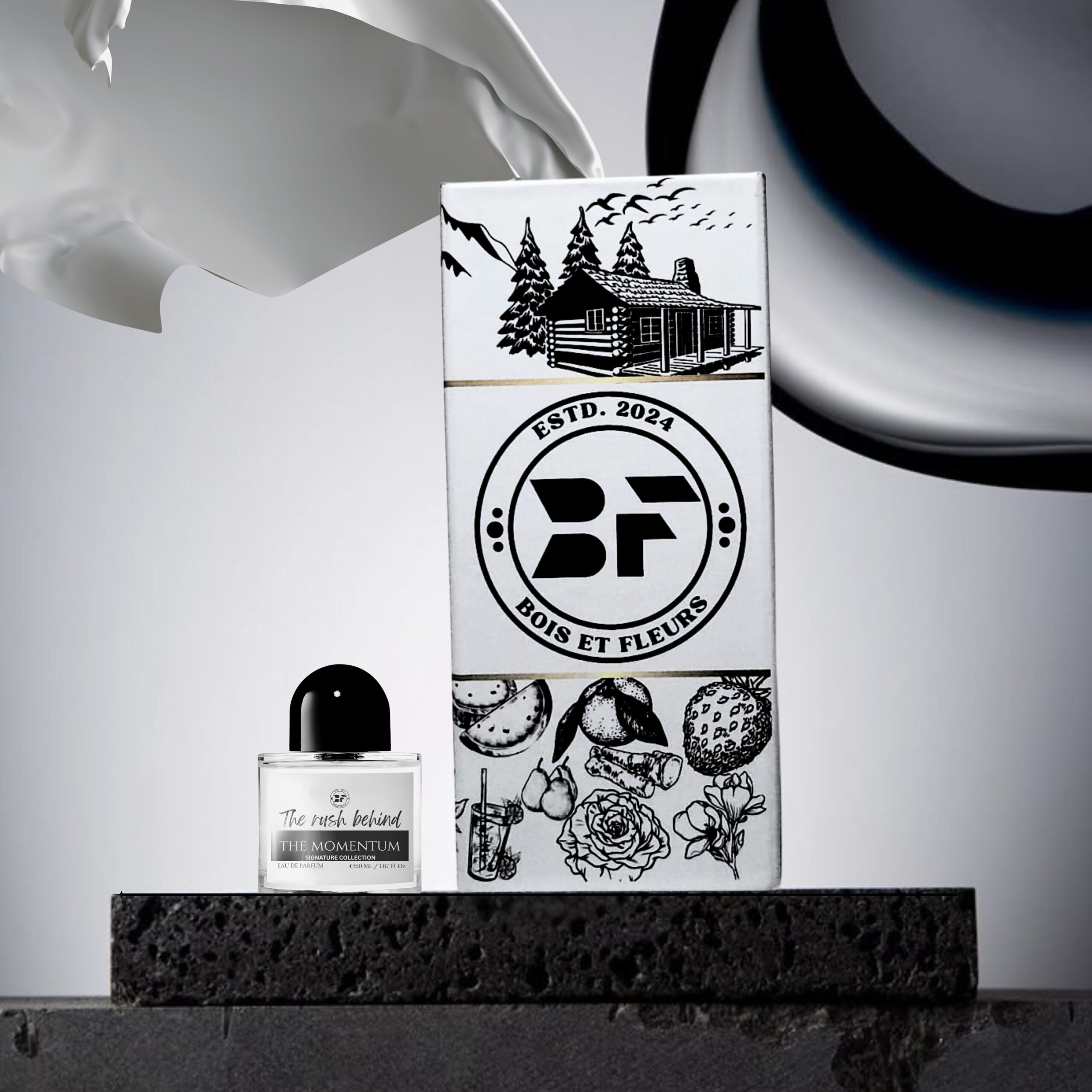 Bois et Fleurs Parfums — now official, after years of quiet trials and creation.