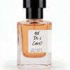 50ml perfume bottle “Do I Care? | Eau de Parfum bottle by Bois et Fleurs Parfums – bold jasmine coffee vanilla perfume for women made in India”