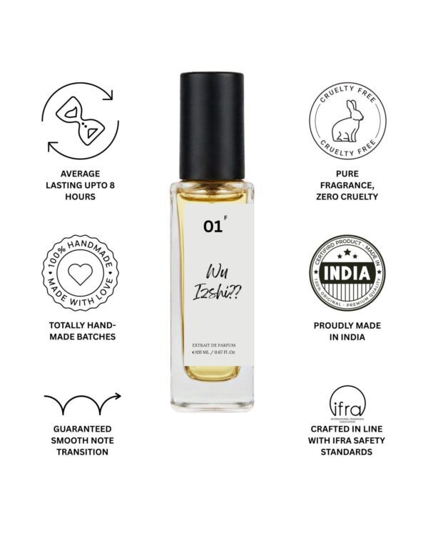 Wu Izshi?? raspberry litchi rose extrait de parfum by Bois et Fleurs Parfums 20 ml