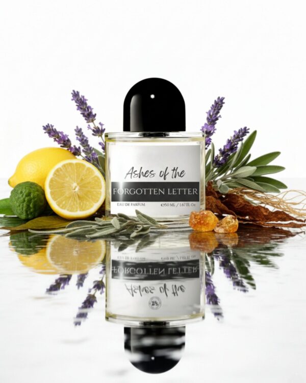 Forgotten Letter Eau de Parfum bottle – barbershop tobacco perfume for men in India with notes